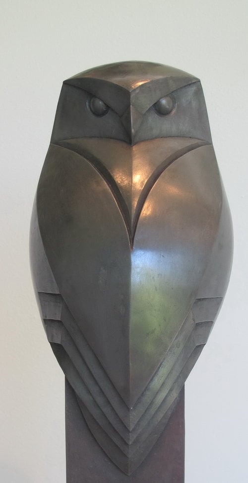 Image of PAUL HARVEY - 'LITTLE OWL' - SCULPTURE