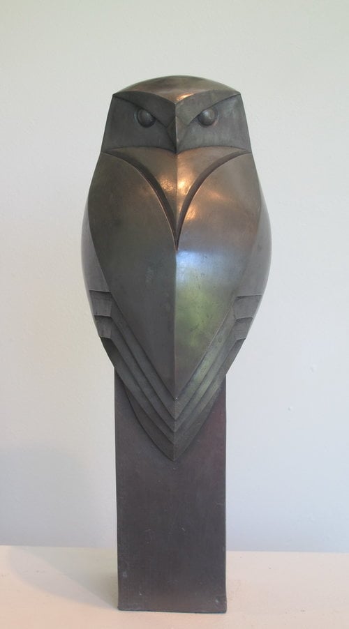 Image of PAUL HARVEY - 'LITTLE OWL' - SCULPTURE