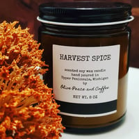 Image 1 of The HARVEST SPICE Jar Candle ( Amber Jar )