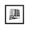 NYC Sketchbook: Lincoln Center Arch (Framed Art Print)