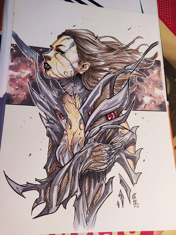 Image of Witchblade - Tribute art