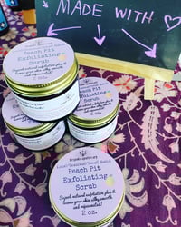 Image of   2 oz. Local peach pit anti-aging AND anti-acne face scrub