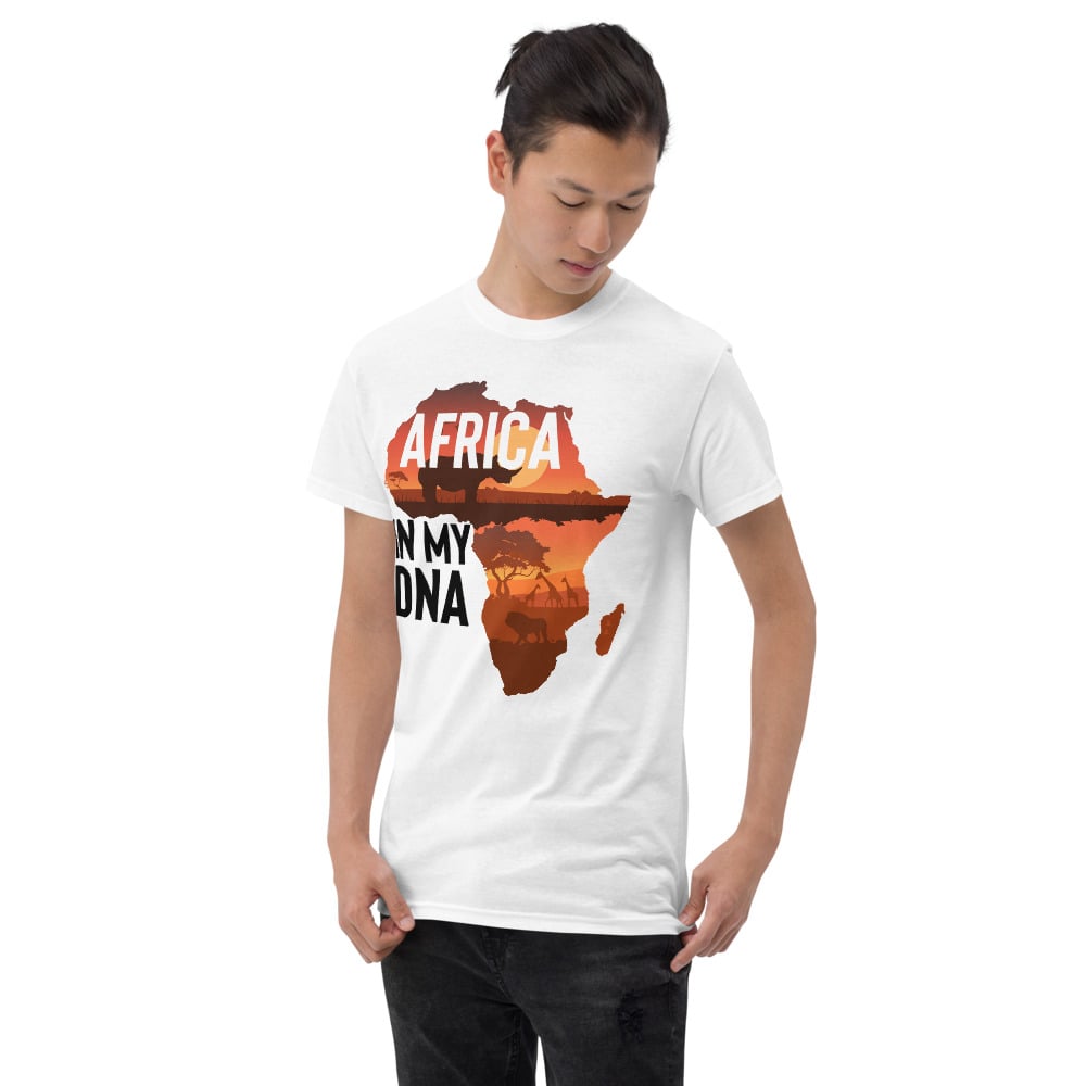 Image of Short Sleeve T-Shirt AFRICA IN MY DNA