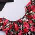 3-piece Floral Printed Tops & Pants & Headband  Image 2