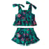 2-piece Floral Printed Tops & Shorts  Image 4