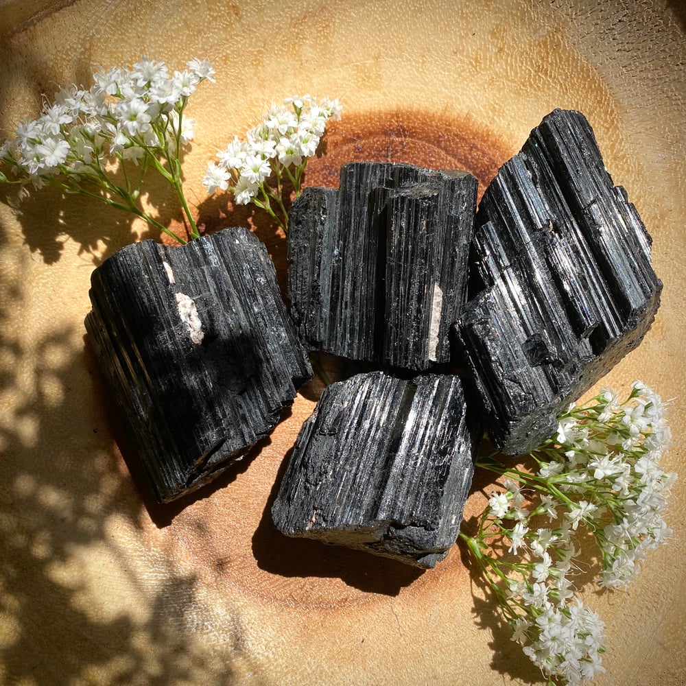 Image of Raw Black Tourmaline Chunk