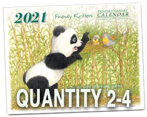 Image of 2021 CALENDAR (Qty. 2-4)