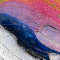 Image 4 of “Fluxing Cloudscape” Fluid Painting 