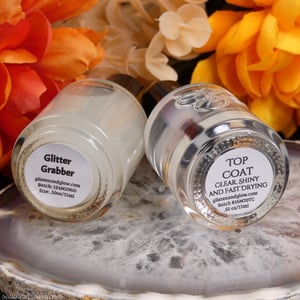Image of Glisten & Glow Glitter Grabber and Top Coat DUO