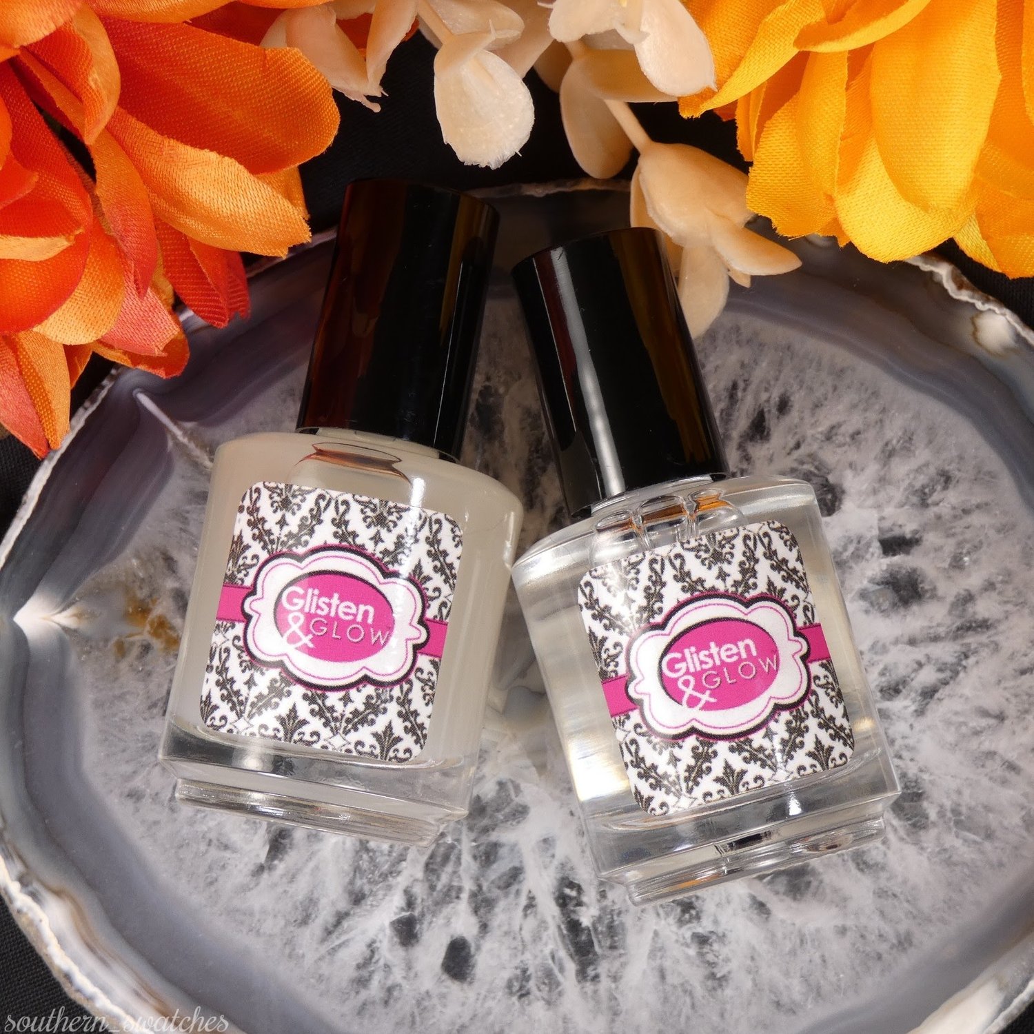 Glisten Glow Glitter Grabber and Top Coat DUO Glisten Glow