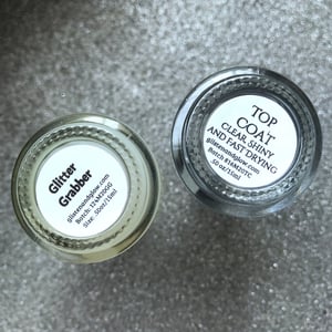Image of Glisten & Glow Glitter Grabber and Top Coat DUO