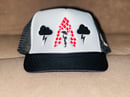 Image 1 of Forecass Love Trucker Hat (Black)