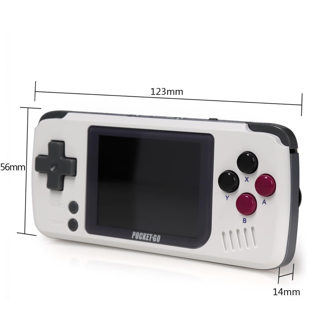 PocketGo Handheld Console (2.4" Screen) 64GB Ready to Play Fully Loaded