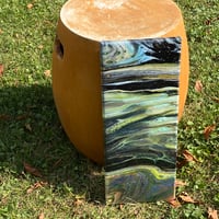Image 3 of “Iridescent Atmospheres” Fluid Painting
