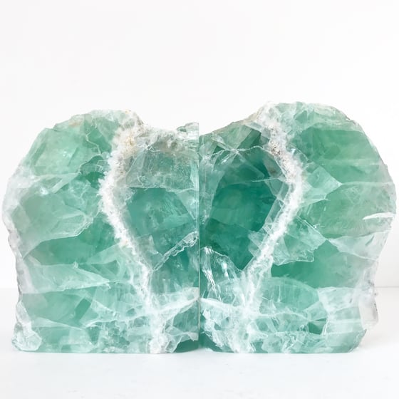 Image of Fluorite Bookends No.25 