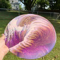 Image 4 of “Cyclonic Magenta” Fluid Painting