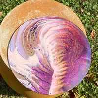 Image 2 of “Cyclonic Magenta” Fluid Painting