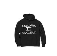 Black “Leader II Society” Hoodie