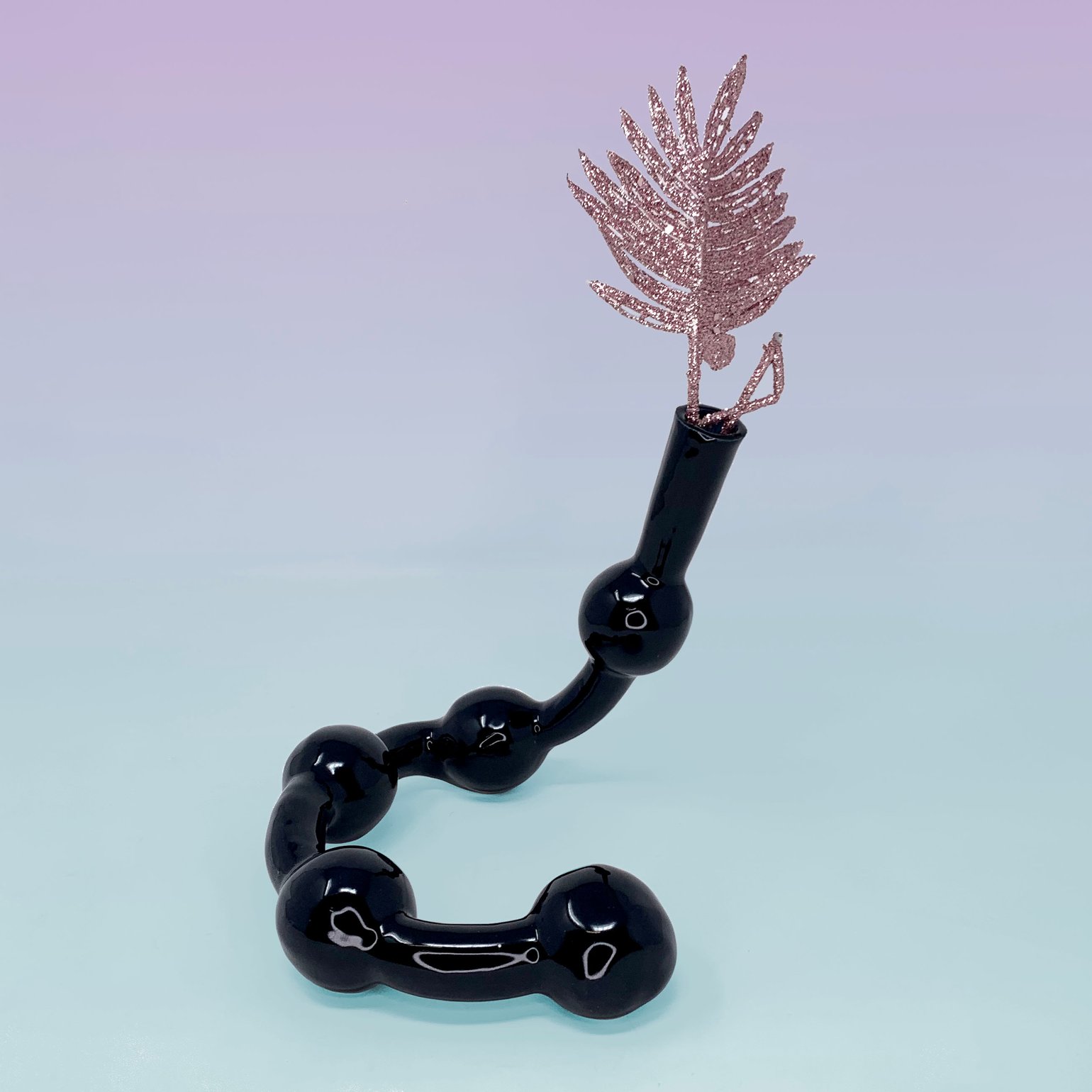 Image of Anal Bead Stem Vase