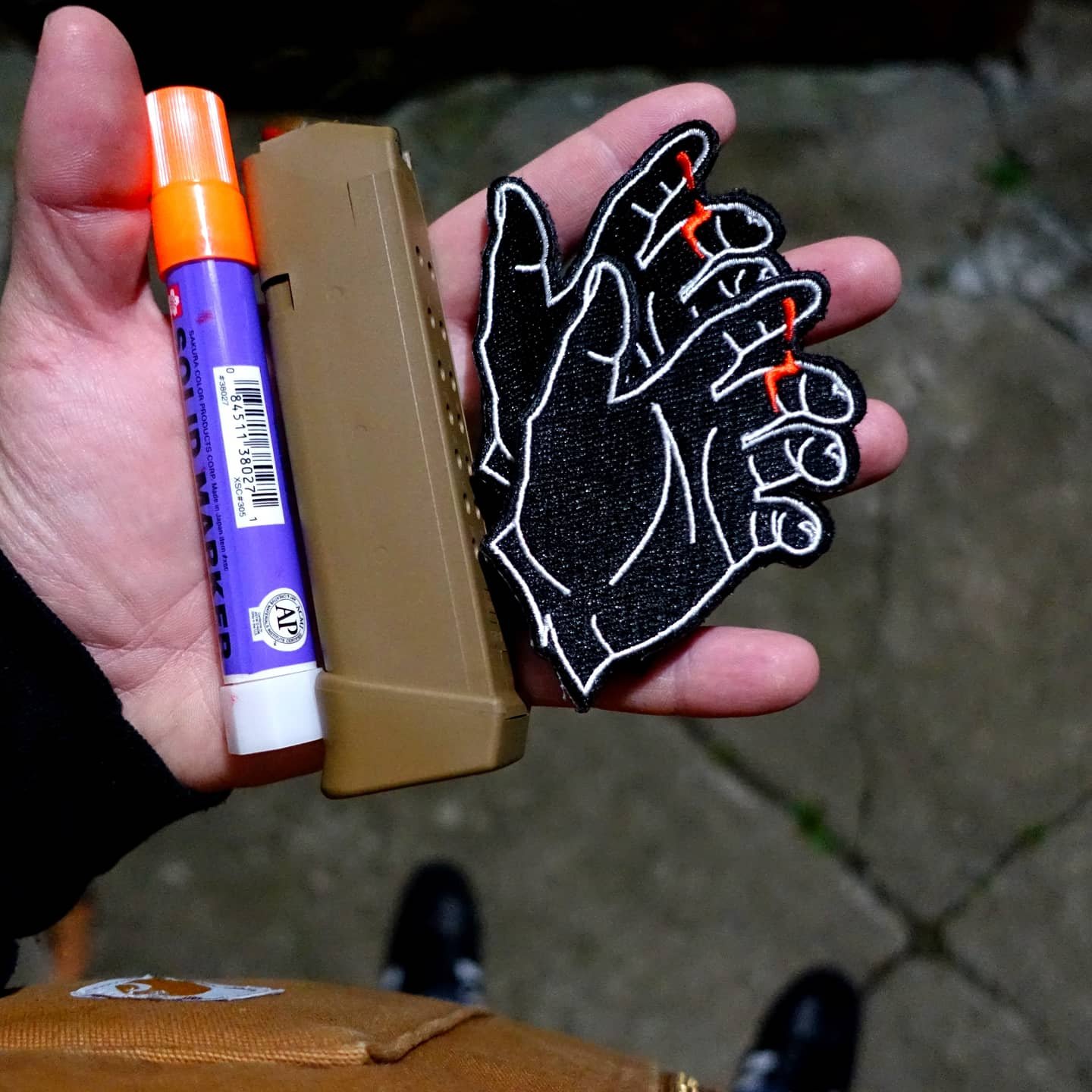 Image of Black Hand Patch