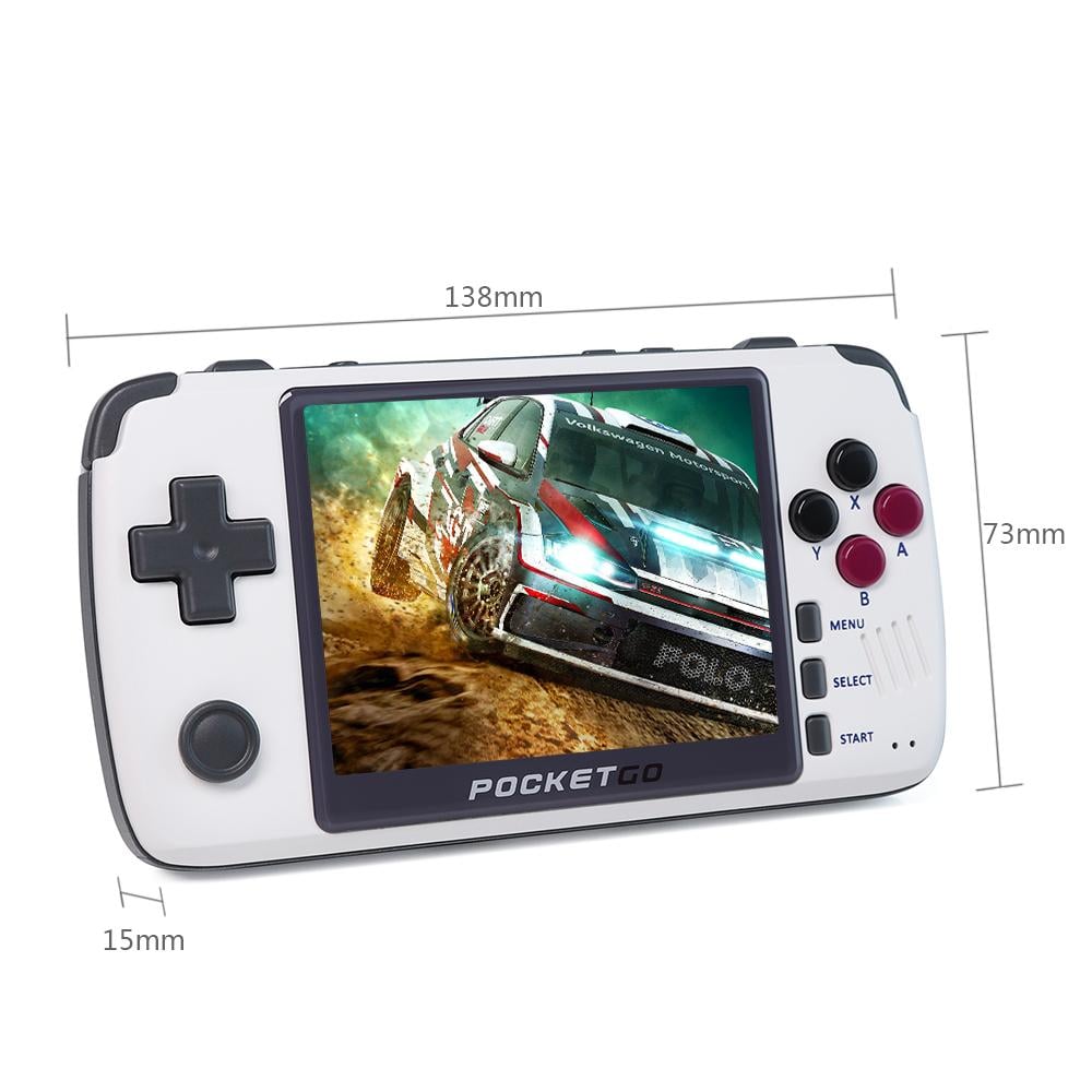 PocketGo 2 V2 Retro Handheld (3.5" Screen) with 64GB Fully Loaded Ready to Play