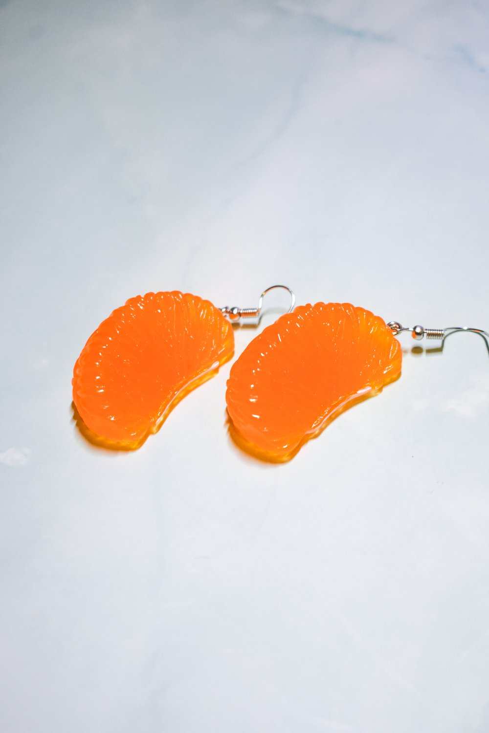 Image of Orange Slice Hook Earrings