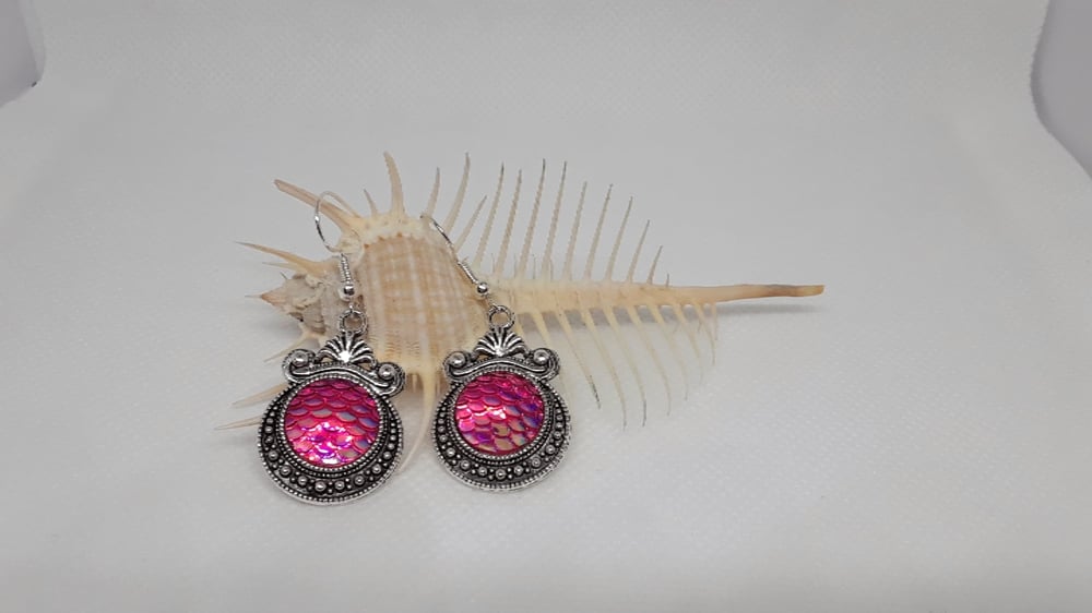 Image of Mermaid Scale Earrings