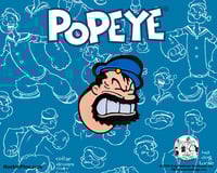 Popeye The Sailor Man - Bluto Head Enamel Pin