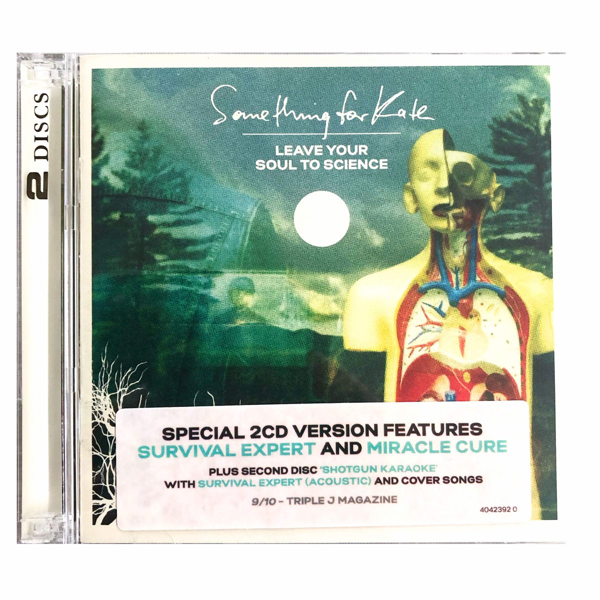 Image of Something for Kate 'Leave Your Soul to Science' 2 x CD- Signed/Unsigned Limited Edition