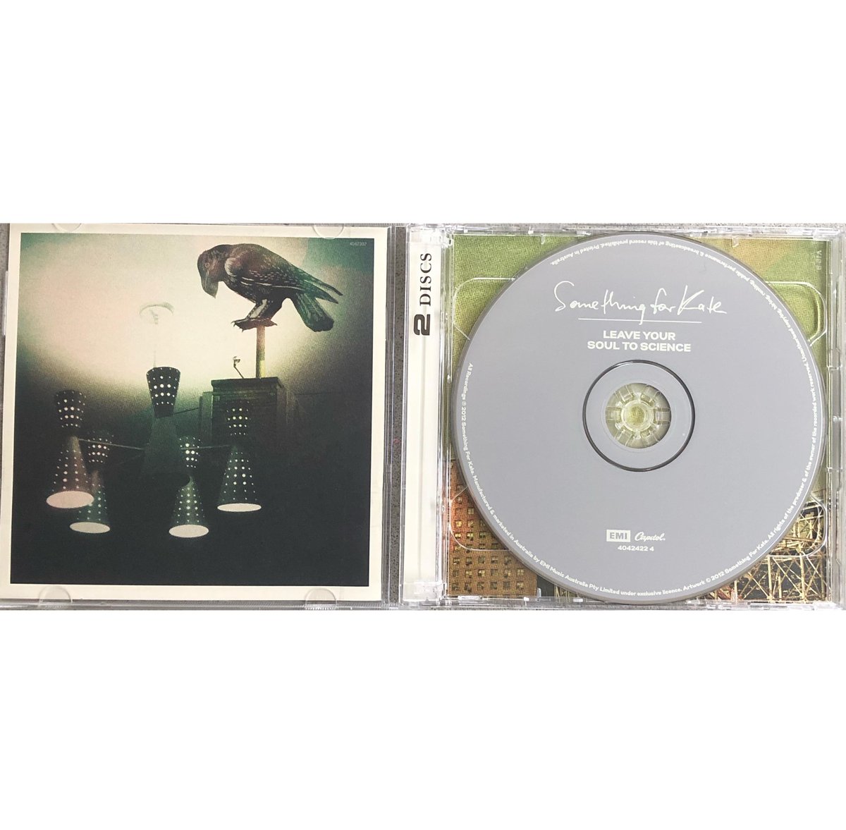 Image of Something for Kate 'Leave Your Soul to Science' 2 x CD- Signed/Unsigned Limited Edition