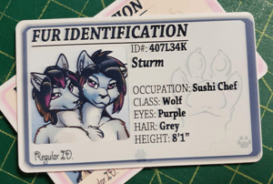 Fur ID - Custom Furry ID Card