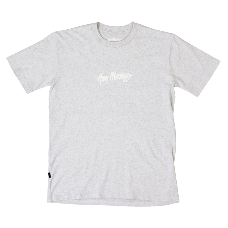 Image of Signature Tee in White Marle