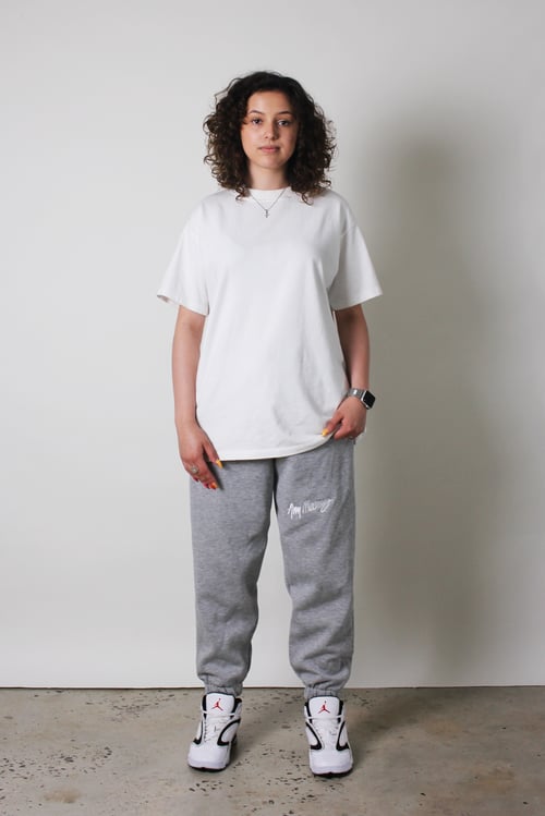 Image of Signature Sweatpants in Grey