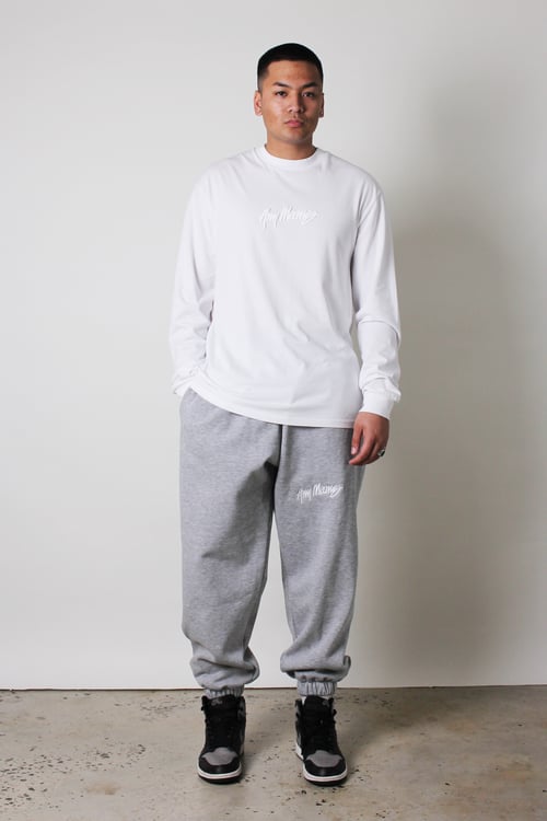 Image of Signature Sweatpants in Grey