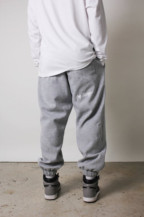 Image of Signature Sweatpants in Grey