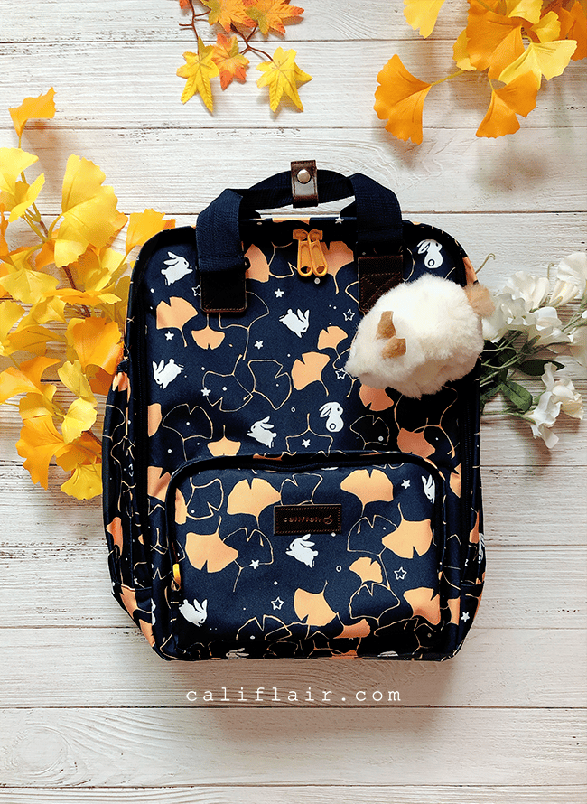 Ginkgo Bunny Travel Backpack [PREORDER] califlair