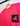 Hot pink / black square E11 logo