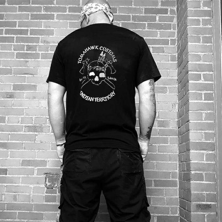 Image of The Tomahawk Customs LogoTee