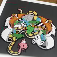 Image 3 of 'Openminded SHERE KHAN' Art Print