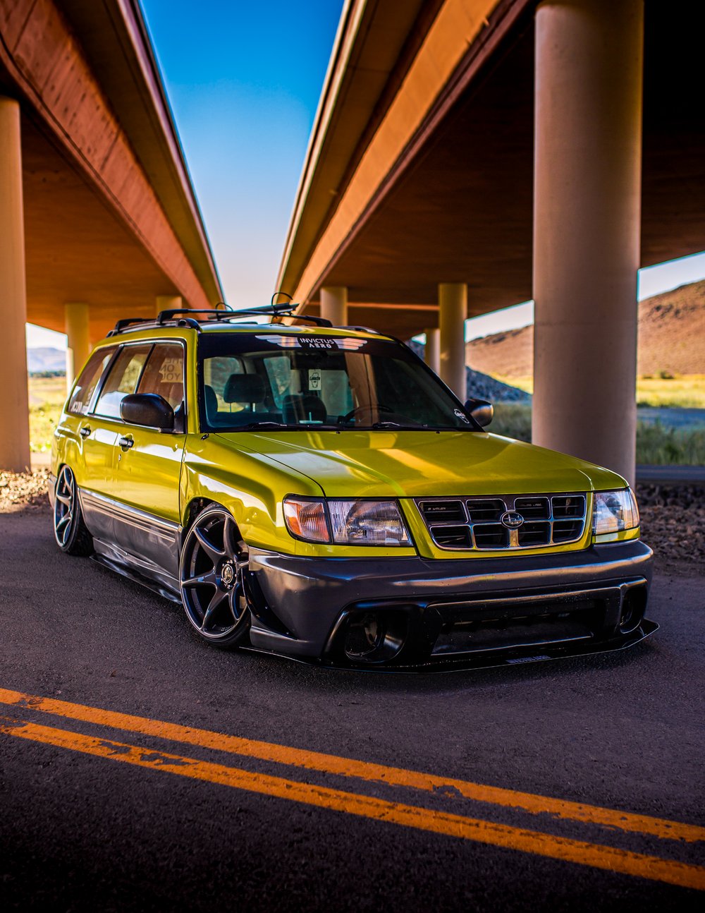 Image of 1st Gen Legacy Outback Front Splitter