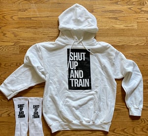 Image of Unisex Shut Up And Train “Snow Patrol”  Hoodie