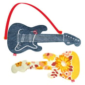 Image of electric guitar "yellow flowers"