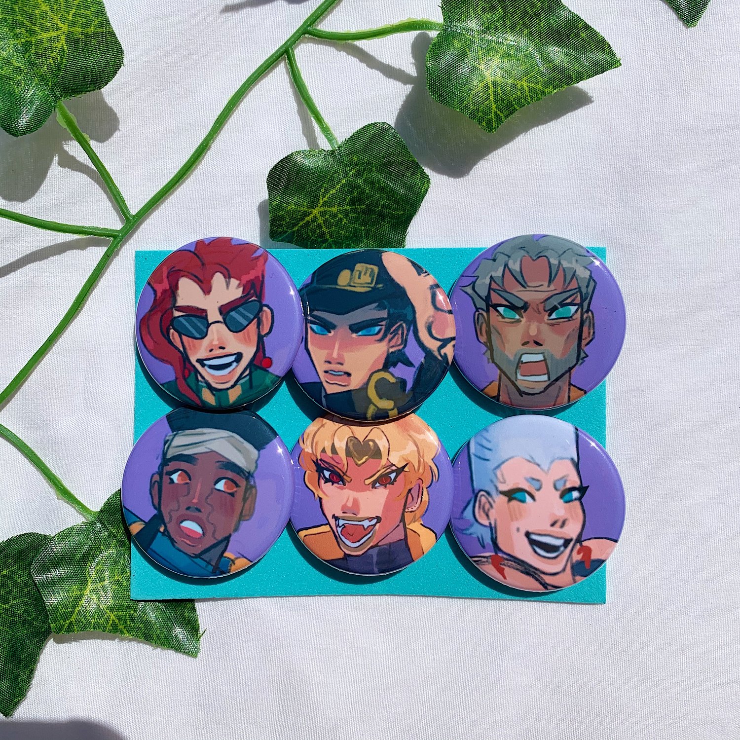 STARDUST CRUSADERS button PACK 