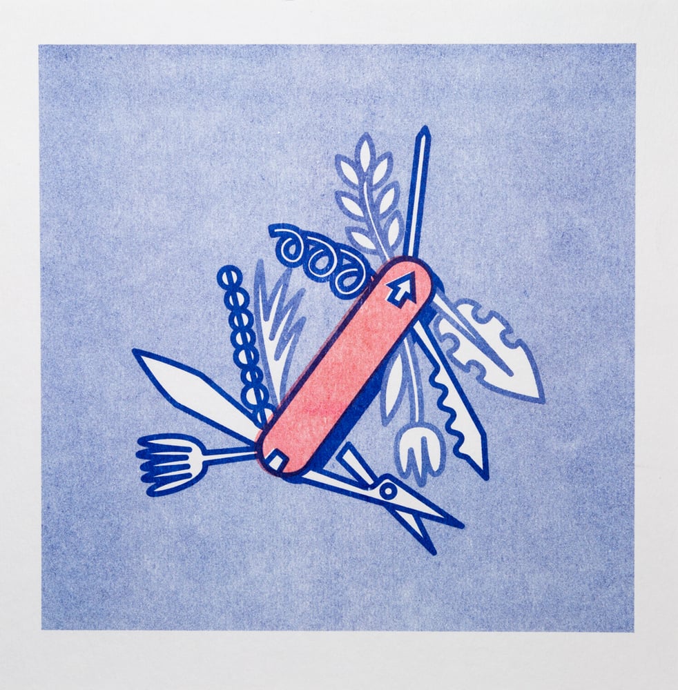 Image of "SWISS ARMY KNIFE" Leah Schmidt