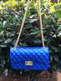 Image 1 of “Upgrade Me” Royalty💙 Lengthy Lady Bag