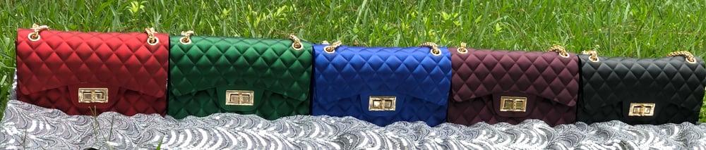 Image of “Upgrade Me” Royalty💙 Lengthy Lady Bag