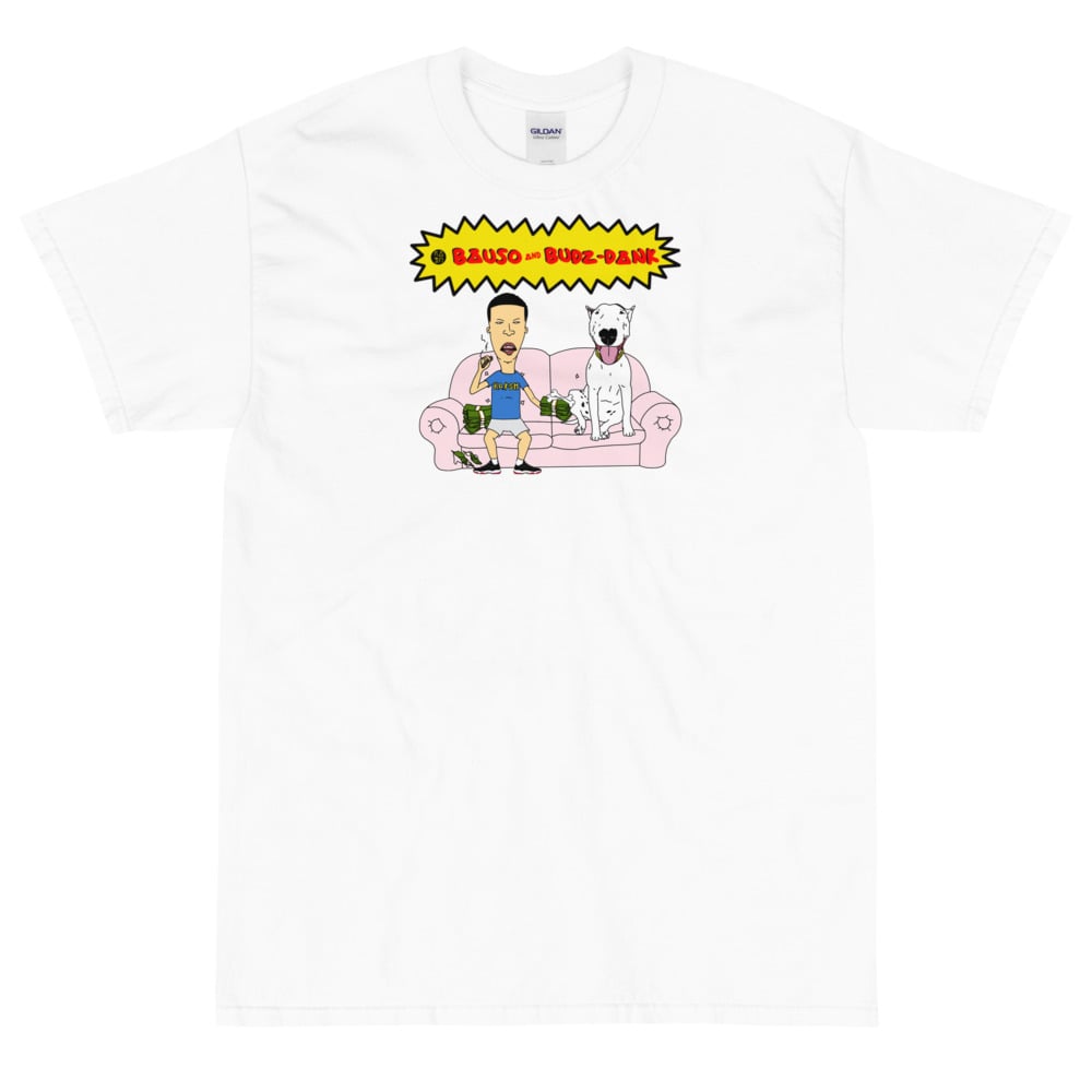 Image of BAUSO & BUDZ-DANK COUCH T SHIRT