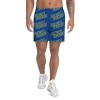 Image 5 of VERY RARE Classic Logo Men's Athletic Long Shorts