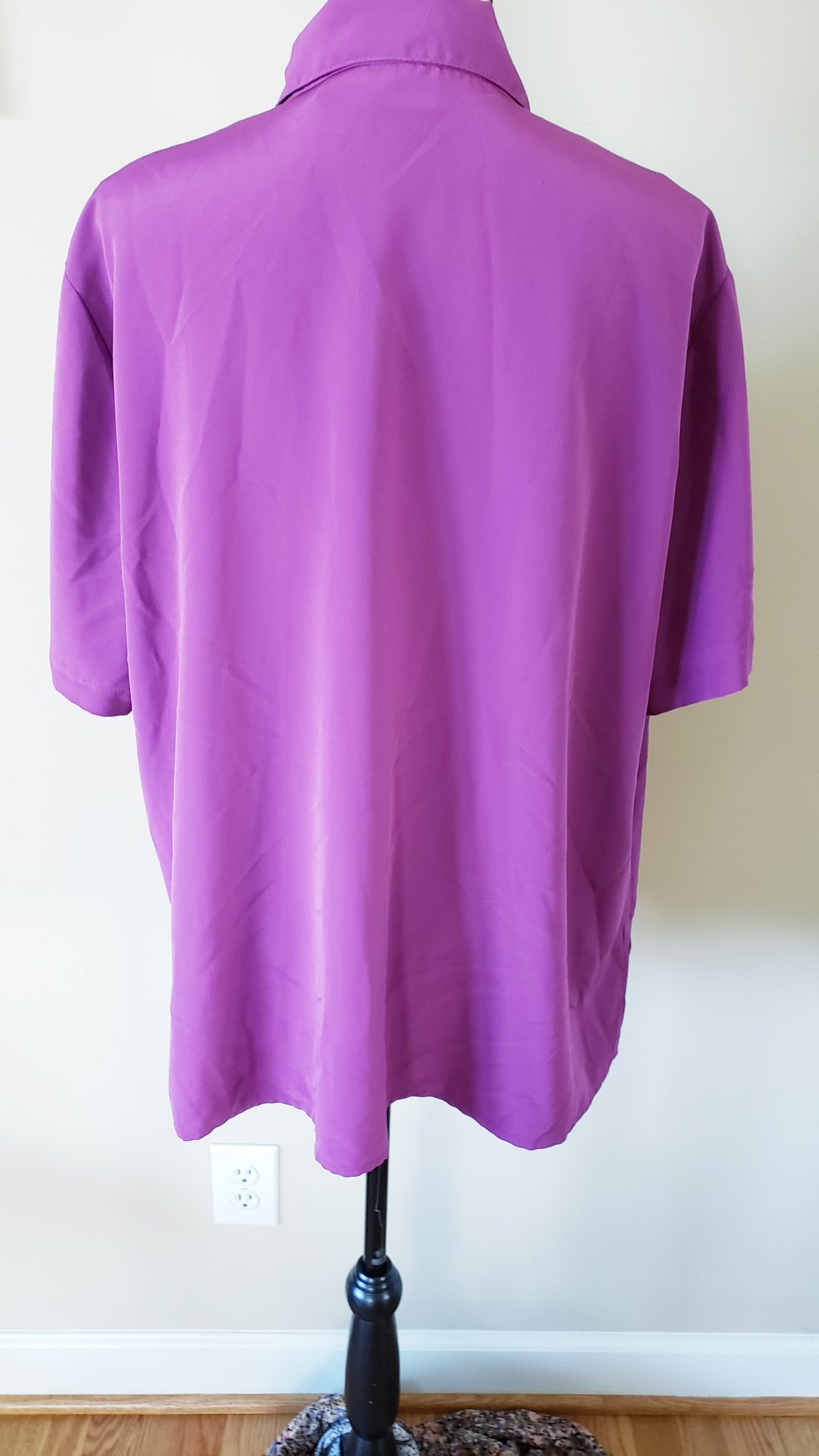 Image of Purple Short Sleeve Shirt