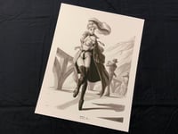 "Sightseeing Sophie" Reproduction Print